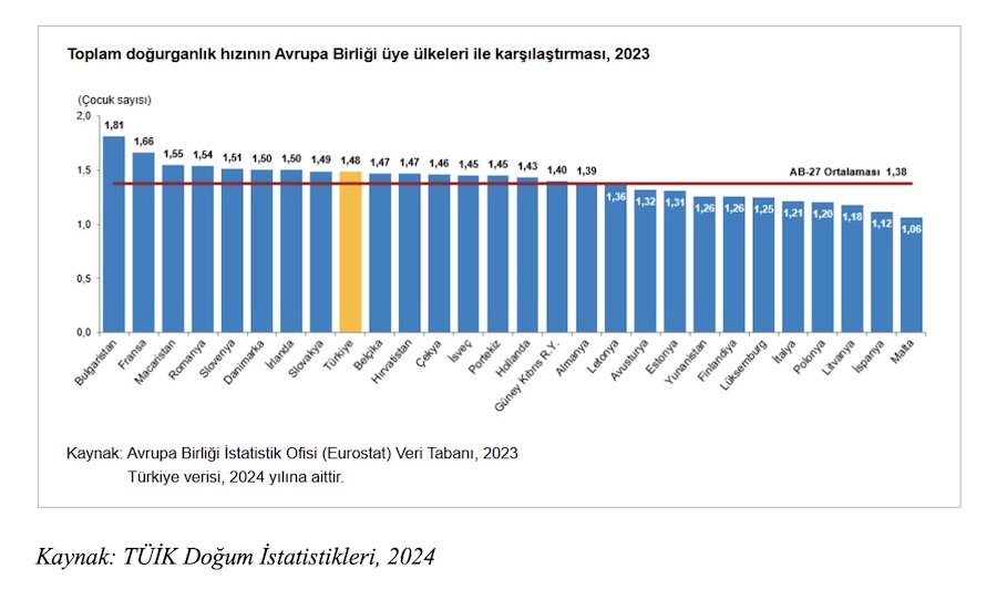TÜİK Doğum İstatistikleri 3, 2024 TÜİK Doğum İstatistikleri 3, 2024