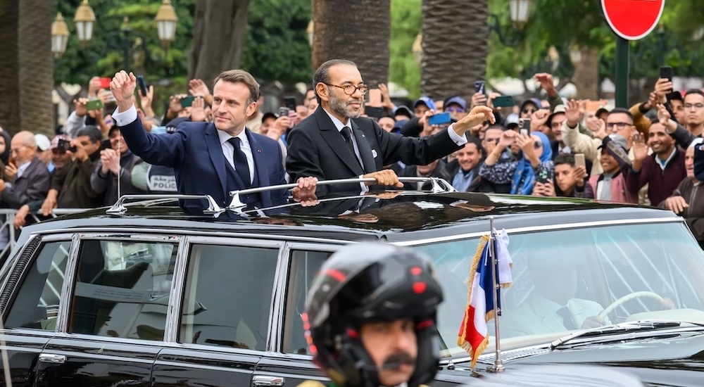 Fransa Cumhurbaşkanı Macron, Fas'ta