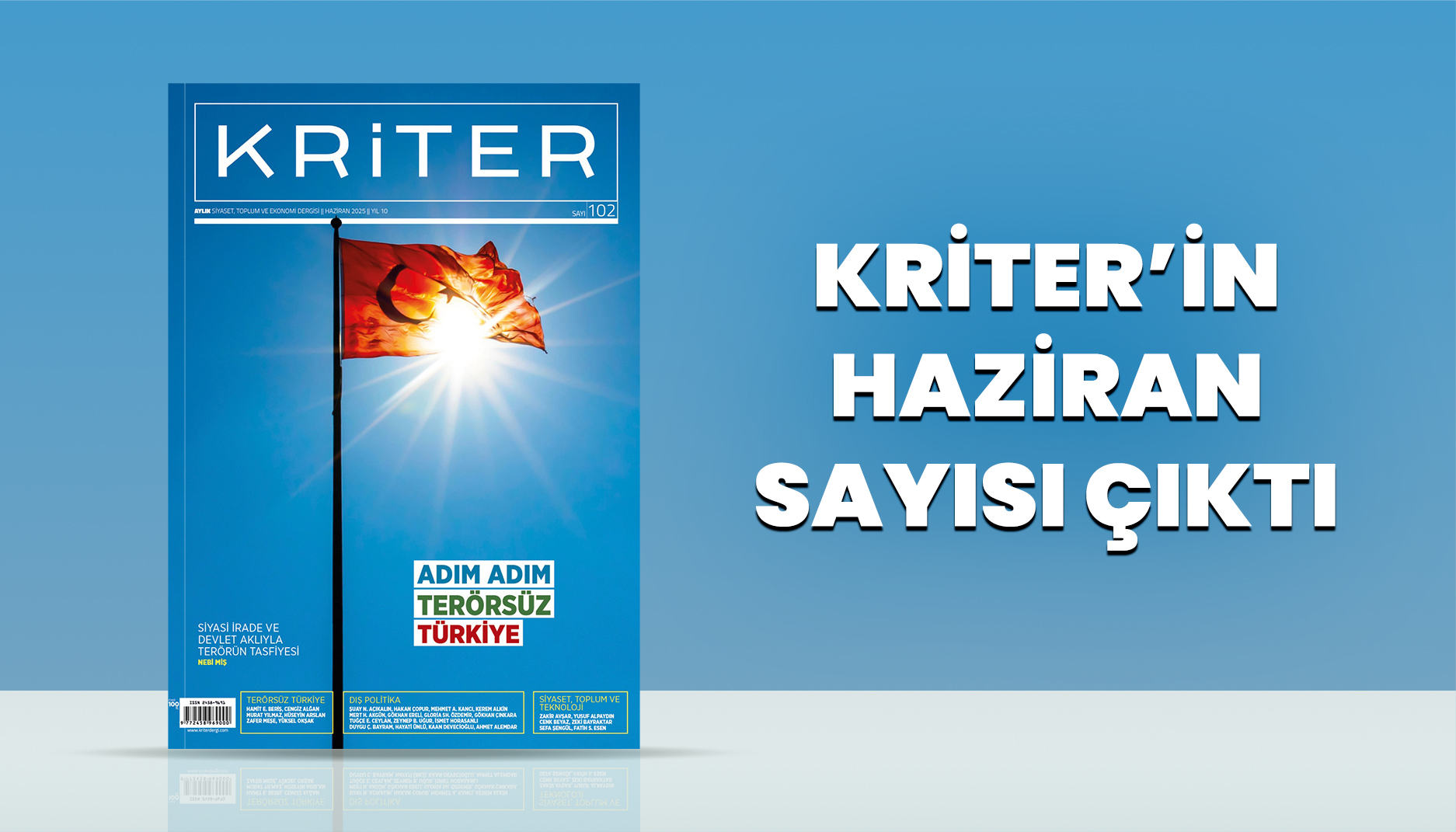 Kriter'in Haziran Sayısı Çıktı
