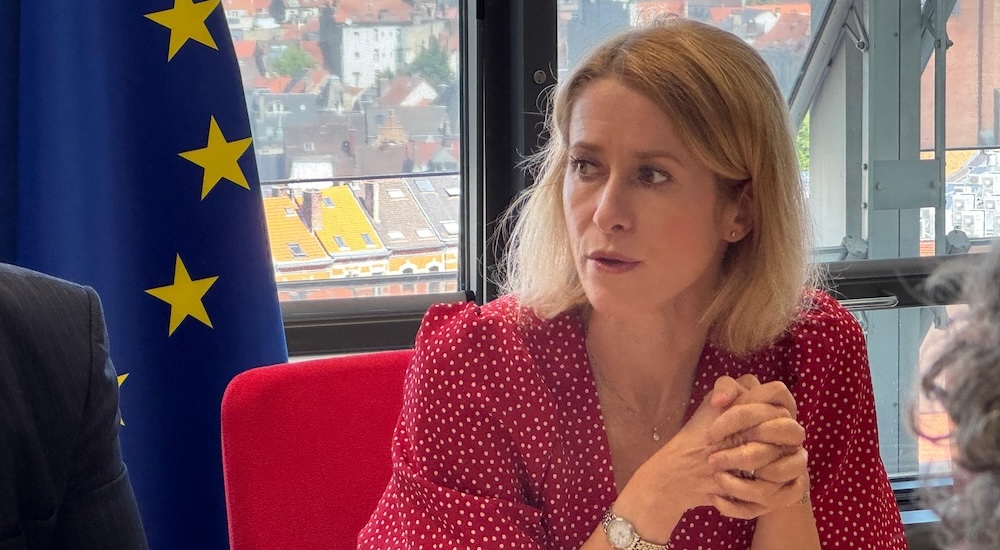AB Dış İlişkiler ve Güvenlik Politikası Yüksek Temsilcisi Kaja Kallas