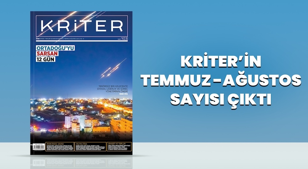 Kriter'in Temmuz-Ağustos Sayısı Çıktı