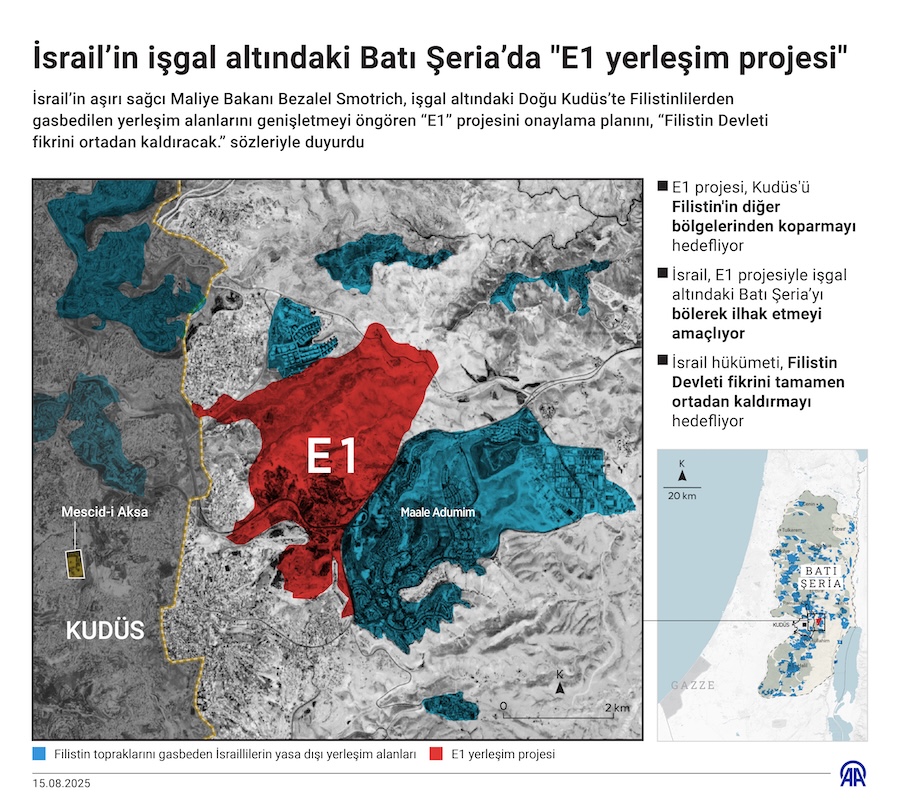 İsrail'in işgal altındaki Batı Şeria'da 