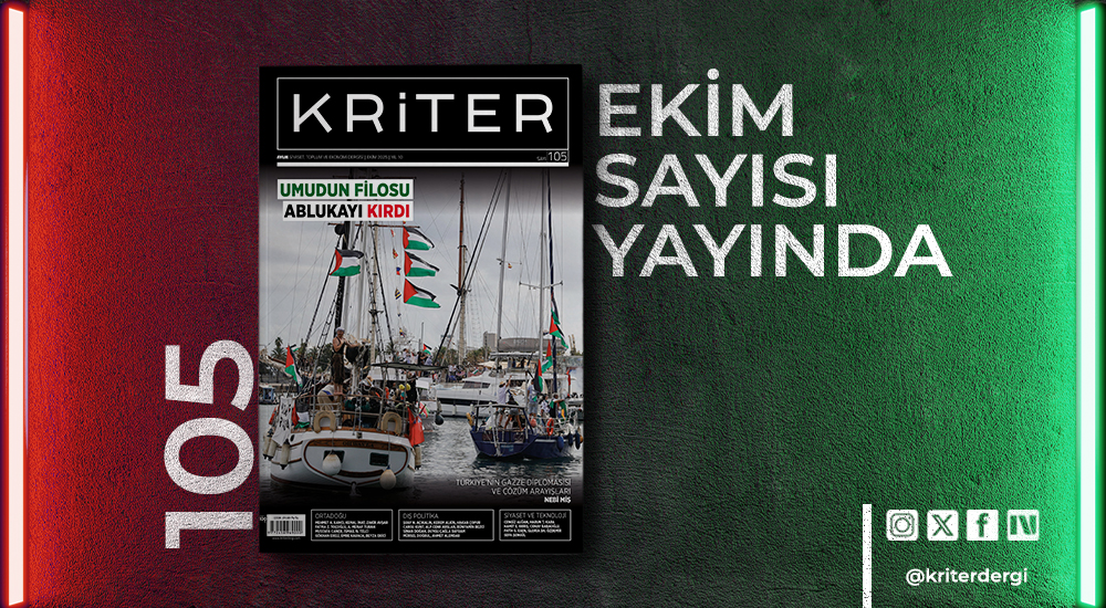 Kriter'in Ekim Sayısı Çıktı