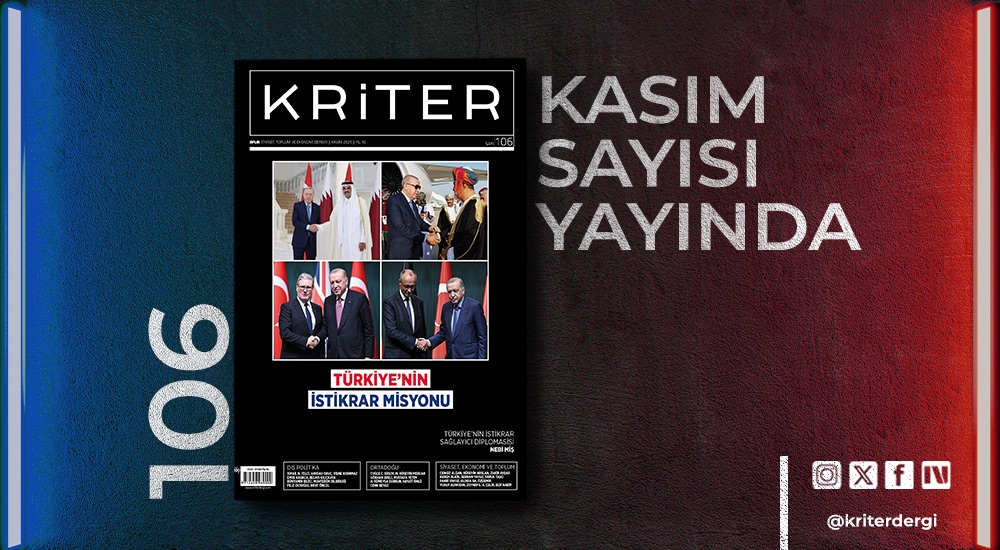 Kriter'in Kasım Sayısı Çıktı