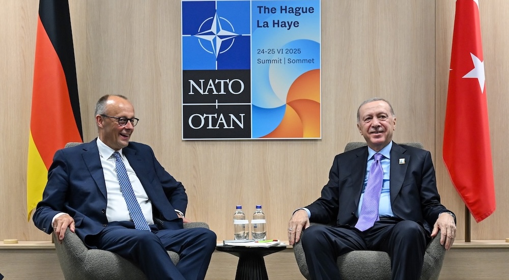 Recep Tayyip Erdoğan ve Friedrich Merz