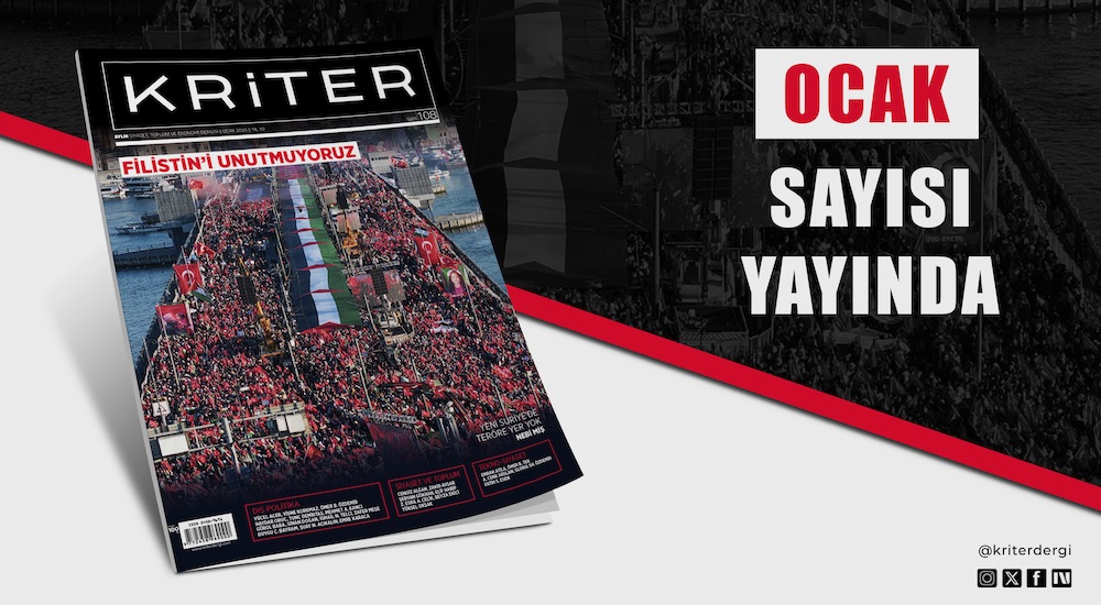 Kriter'in Ocak Sayısı Çıktı