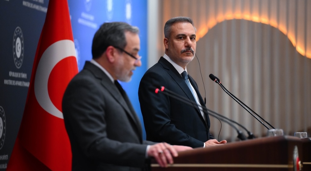 Abbas Arakçi ve Hakan Fidan