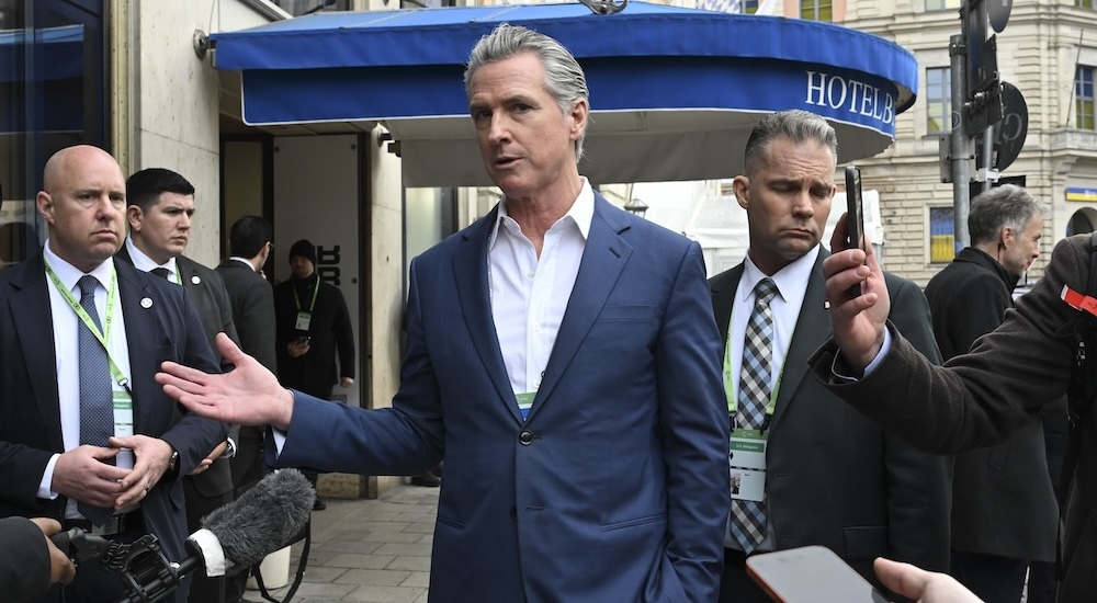 Gavin Newsom, 62. Münih Güvenlik Konferansında