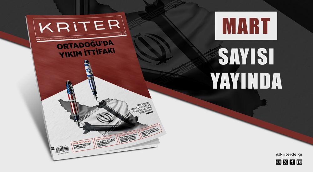 Kriter'in Mart Sayısı Çıktı