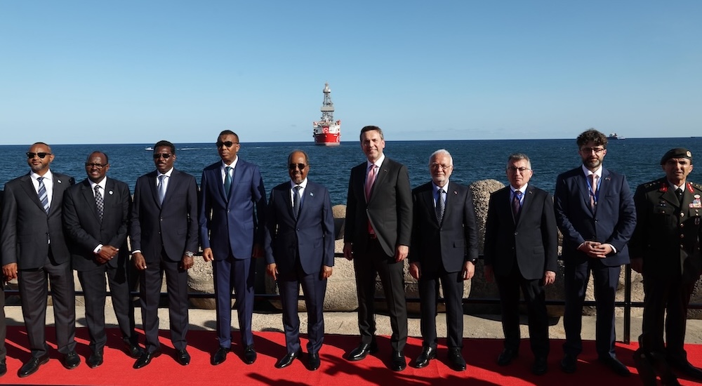 Çağrı Bey derin deniz sondaj gemisi karşılama töreni
