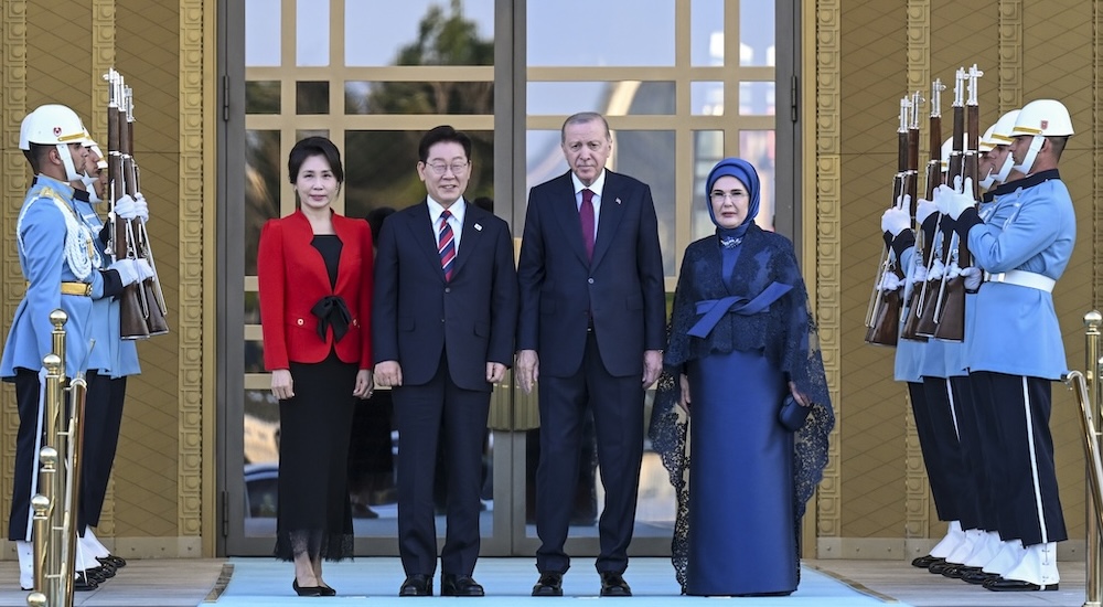 Başkan Erdoğan ve Güney Kore Devlet Başkanı Lee Jae Myung