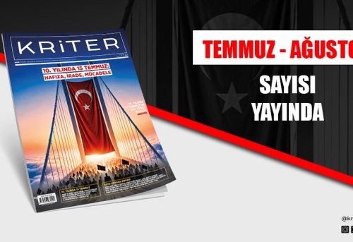 Kriter'in Temmuz-Ağustos Sayısı Çıktı