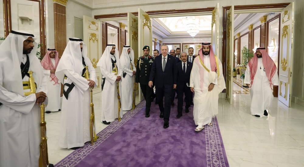 Türkiye-Suudi Arabistan görüşmesi